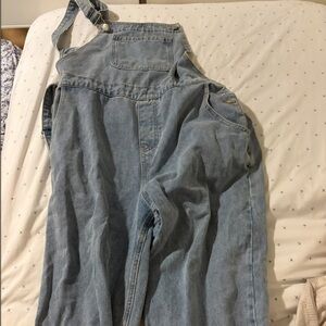 Blue Denim Overalls